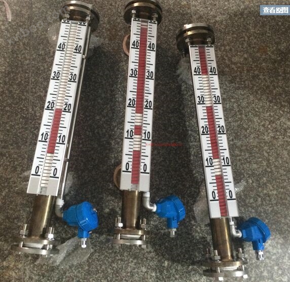 Chlor alkali storage tank level gauge