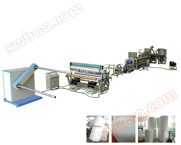 PE povu kitambaa extruder