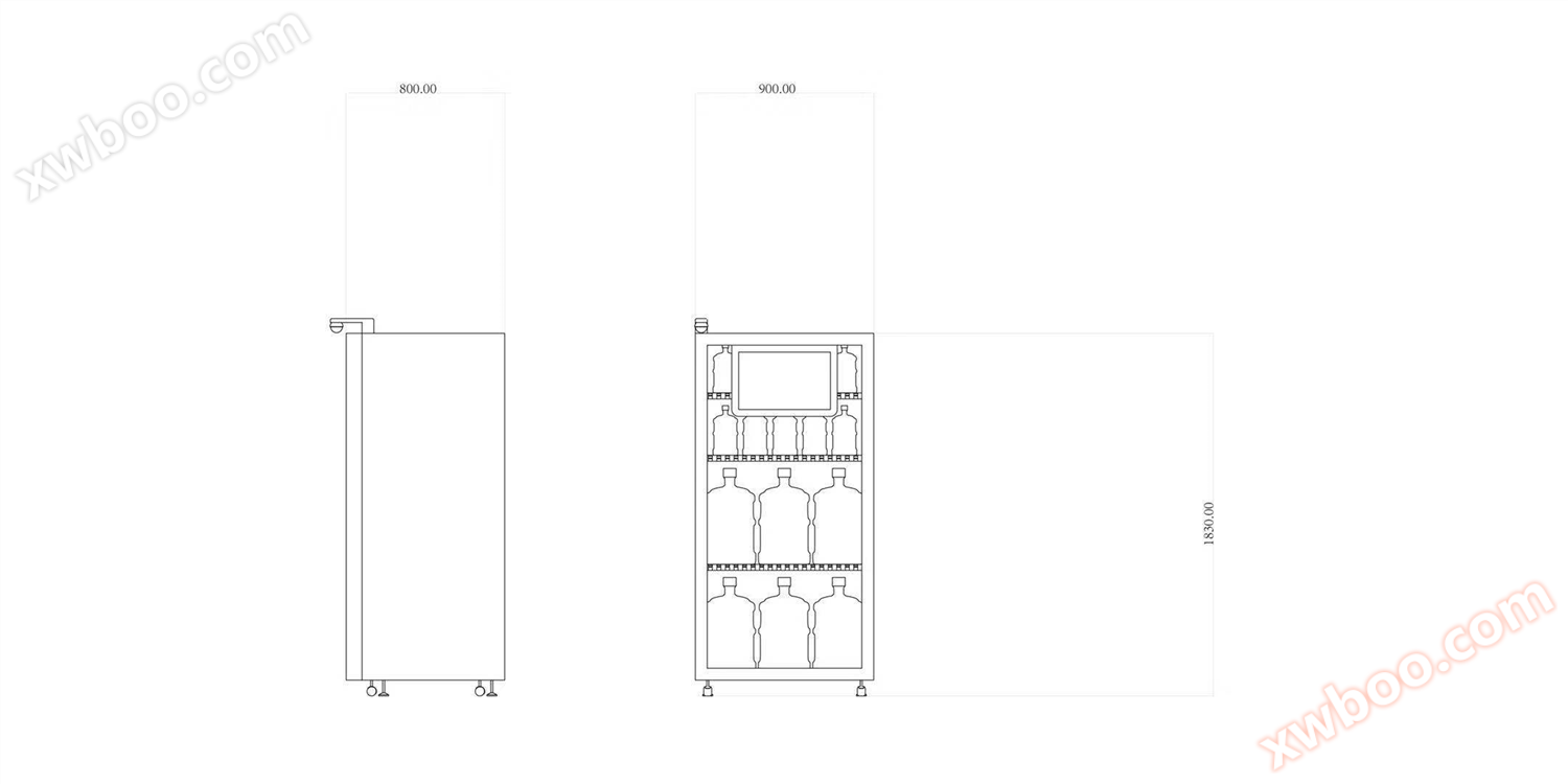 重力感应自动售卖机