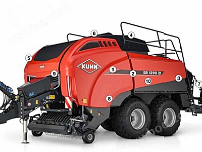 Kuhn LSB 1290iD pacchettatore generoso ad alta densità
