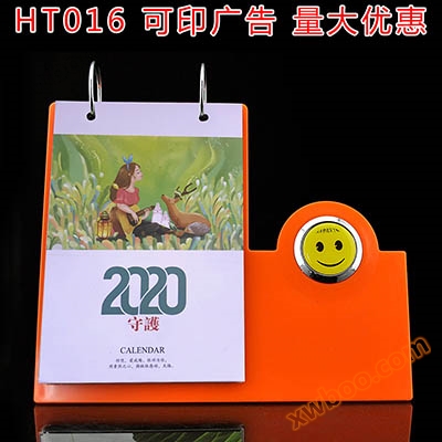 Producent hurtowy Nowe kreatywne długopisy kalendarz 2020 kalendarz uśmiechnięte twarze pulpit
