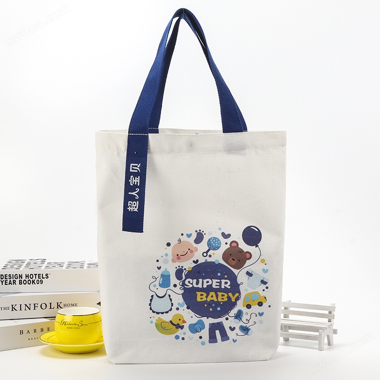 Pungi de pânză personalizate anime colorate de bumbac de mână pungi de pânză creativă pentru studenți pungi de pânză imprimabile logo-ul poate fi personalizat