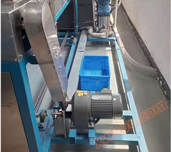 电机端盖通过式超声波高压喷淋清洗机网带传输系统