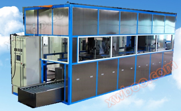 全自动阀门超声波清洗机