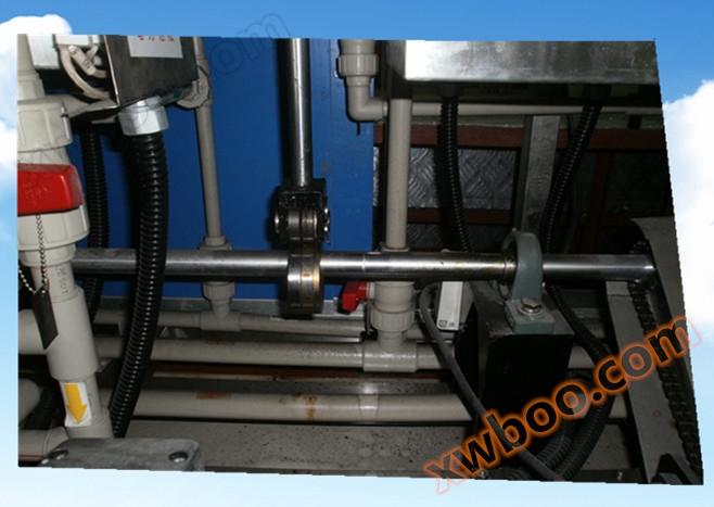 5槽水剂手动超声波清洗机抛动系统