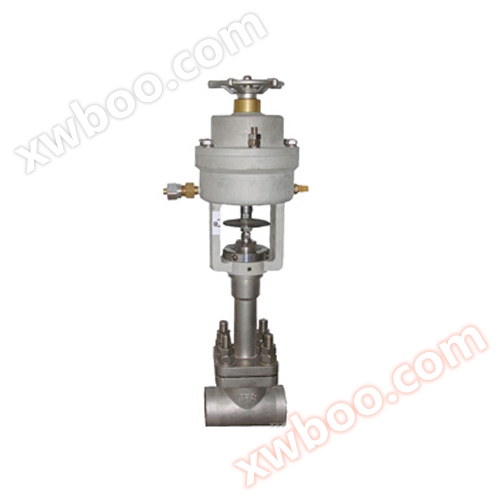 Low temperature pneumatic emergency shut-off valve