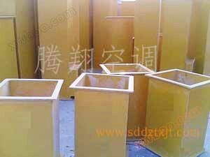 Organic glass fiber reinforced plastic air duct