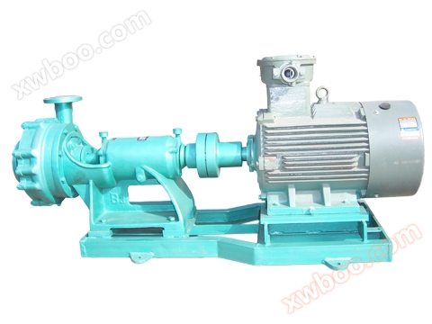 Corrosion resistant centrifugal pump with impeller