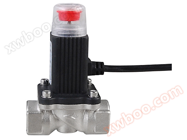 Valvola a gas in ottone nichelato lineare