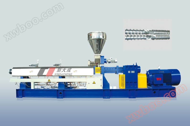 Packing belt extruder