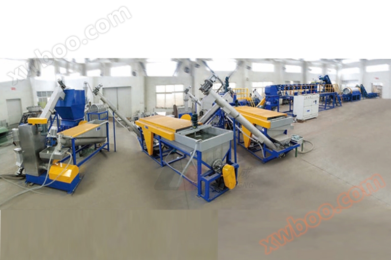 PET crushing and cleaning