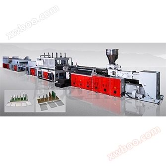 ПВХ шкіри пінопластини виробнича лінія