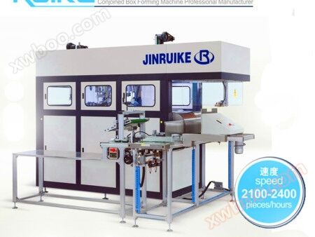 High speed fully automatic integrated shoe box machine with box sorting function