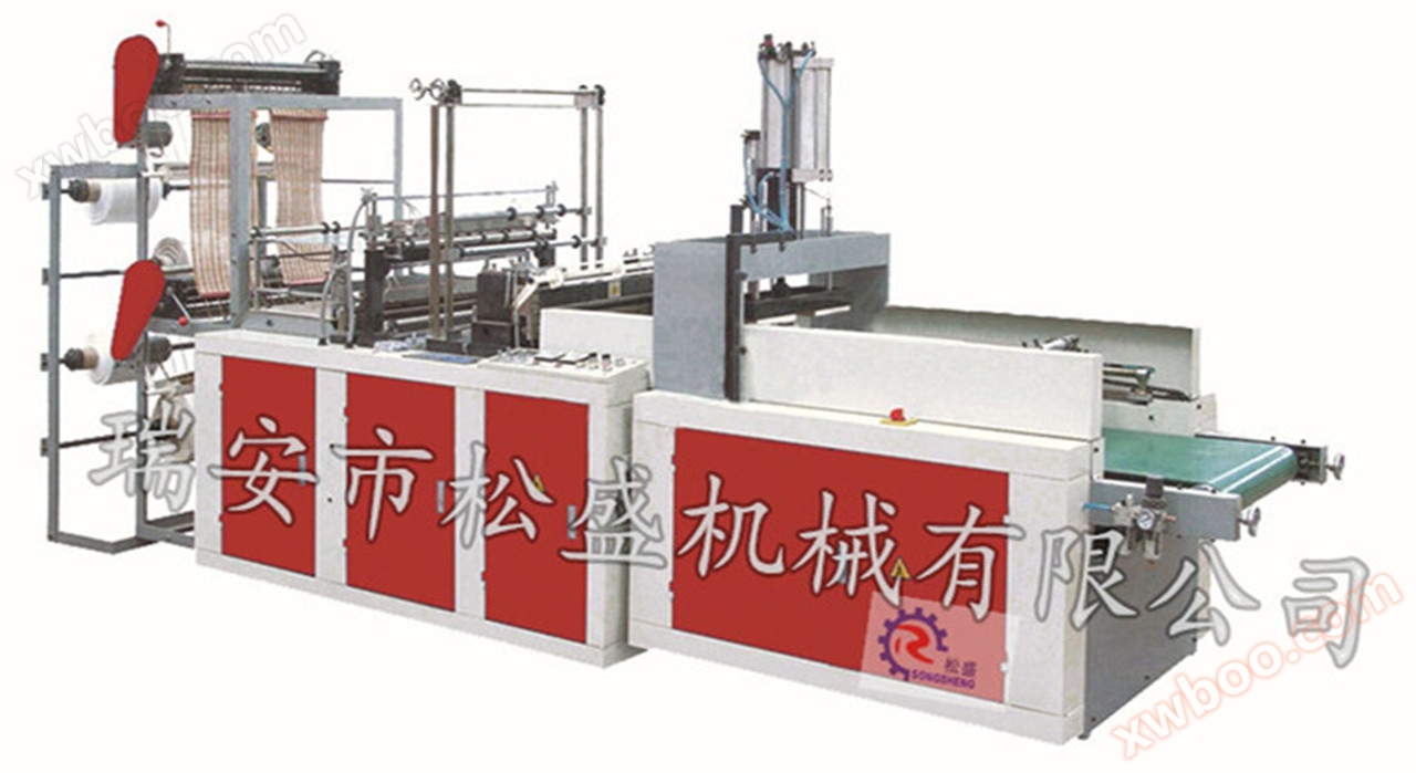 SS - gfq série machine de fabrication de sacs à découpe à froid à couche unique entièrement automatique