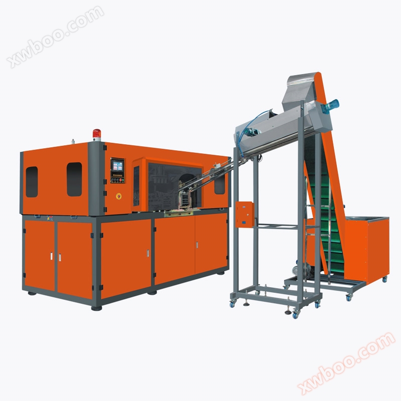 PET fully automatic one out four blow molding machine
