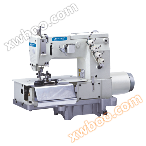 T2000c double aiguille plate - forme type courbure aiguille latérale double boucle couture avec couteau pantalon casque