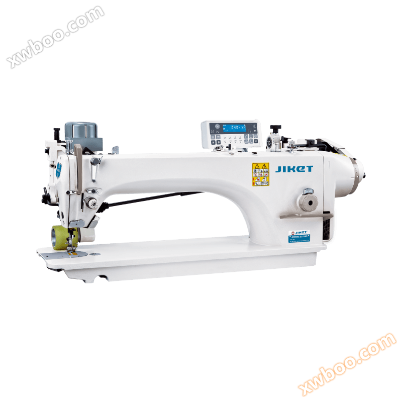 Hochgeschwindigkeits-Flachnahtmaschine mit Computer-Direktantrieb mit Schlepper-Langarm (Schablonenmaschine mit Schlepper-Langarm)