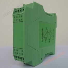 Analog safety barrier