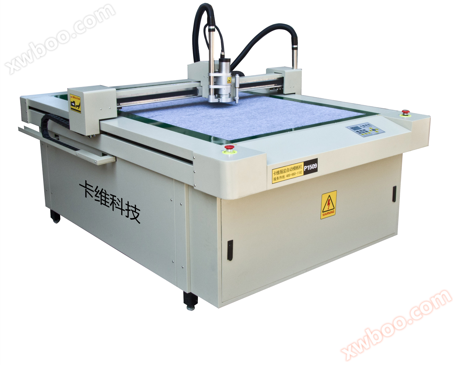 Automatic template cutting and milling machine