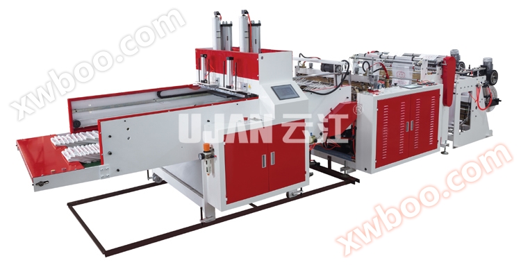 DZ-H420 × 2/470 × 2 automatic high-speed hot cutting bag making machine for vest bags