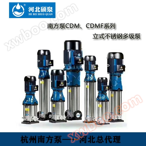 Bomba sul CDM, bomba vertical multiestágio CDMF