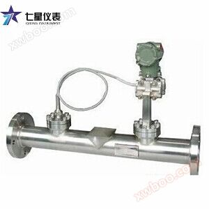 Differential pressure wedge flowmeter