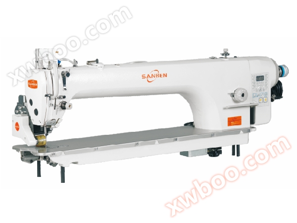 Pneumatic tugboat direct drive computer long arm high-speed flat sewing machine