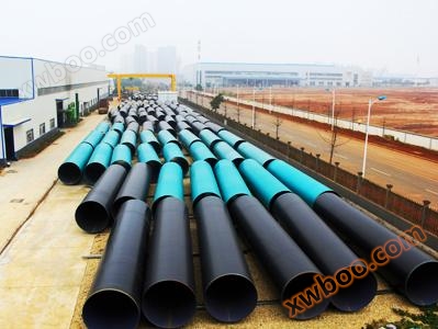 Epoxy powder anti-corrosion spiral steel pipe