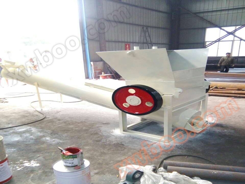 Woven bag crushing and cleaning machine