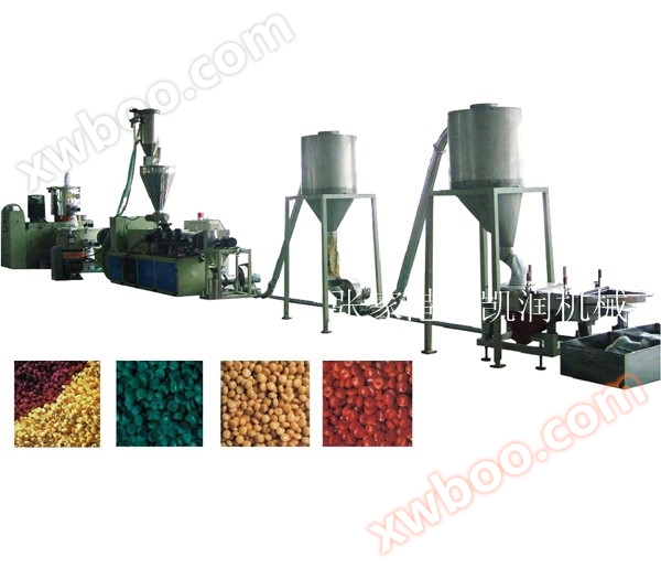 PVC/WPC hot cutting granulation production line