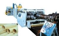 HDPE / PVC Doppelwand Wellenrohr und PVC Großkaliber Verstärkungsrohr Extrusionslinie