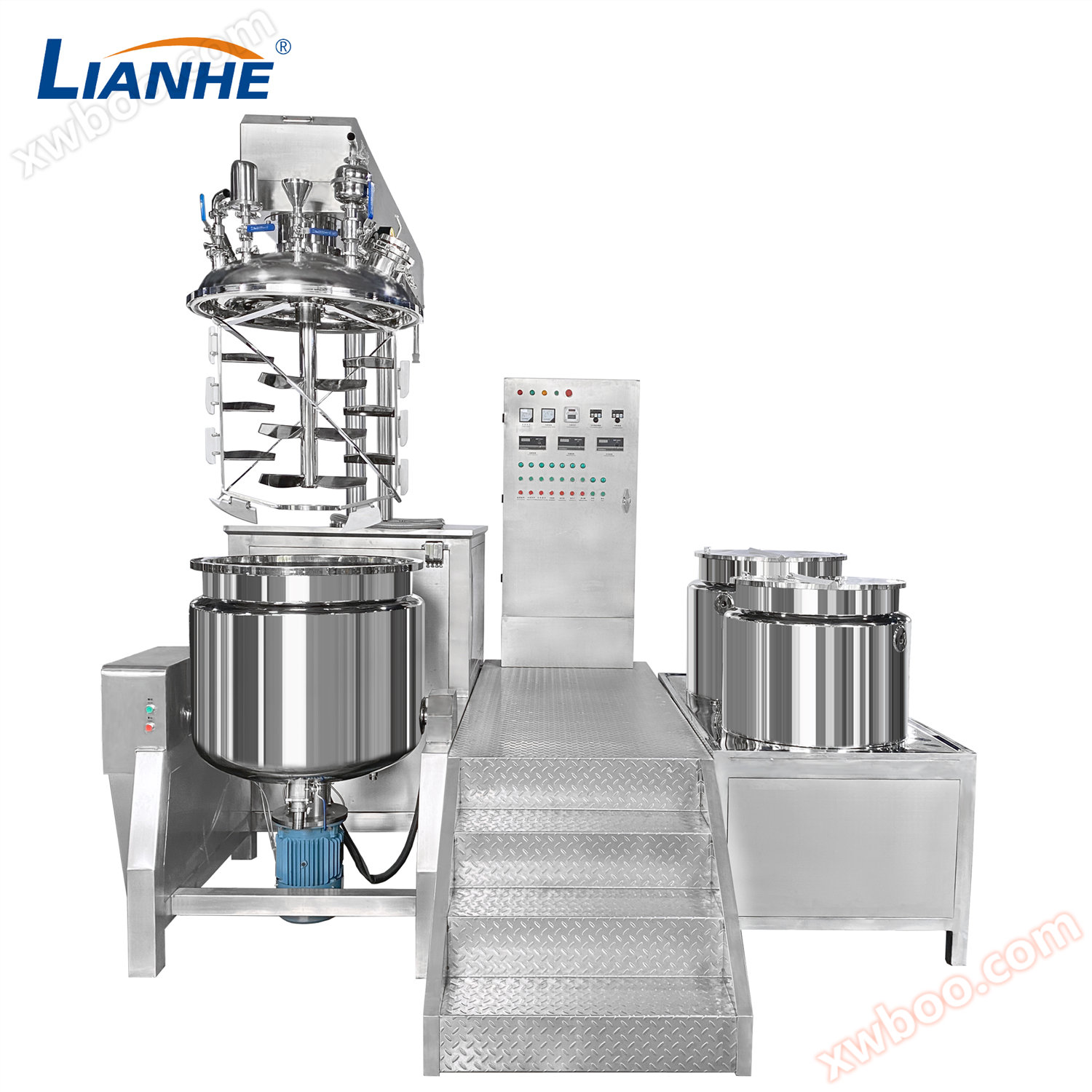 VME-200L hydraulic lifting vacuum emulsifier