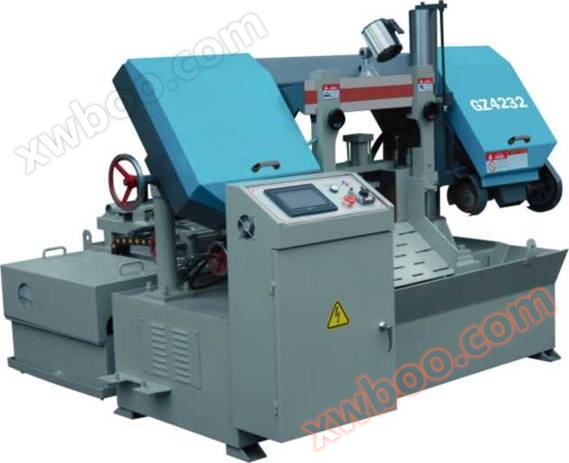 Gz4232 Sierra de banda metálica horizontal CNC totalmente automática