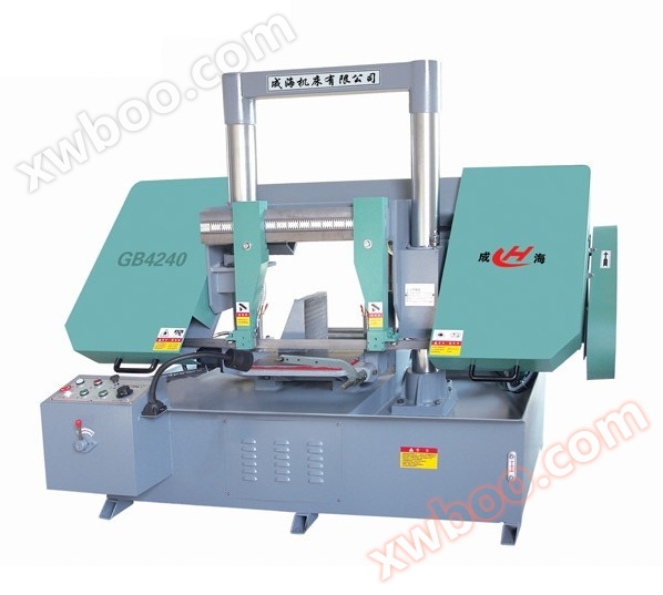 Gb4250 Sierra de cinturón metálico de pórtico horizontal