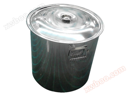 Stainless steel coal sample bucket