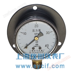 Manómetro trasero con cinturón radial