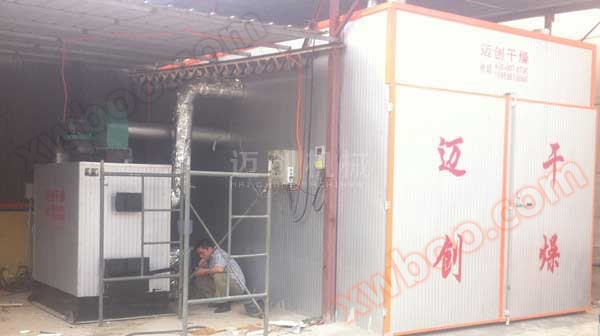 Equipo de secado de madera de aire caliente