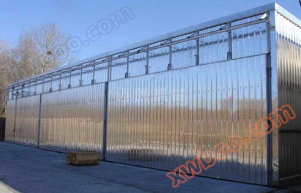 Horno de secado de madera