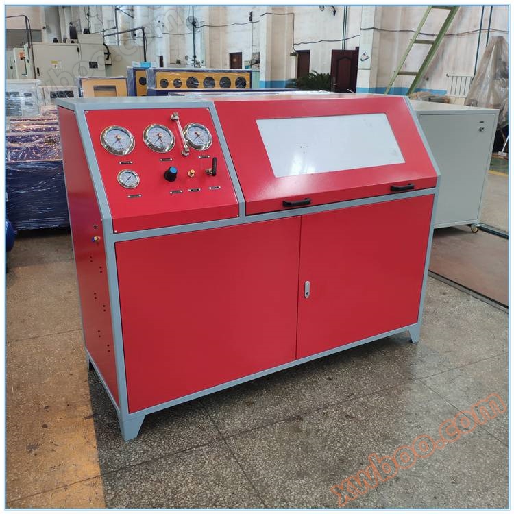 Sprengprüfstand Druckprüfstand für Rohrteile Klebstoffdruckprüfmaschine