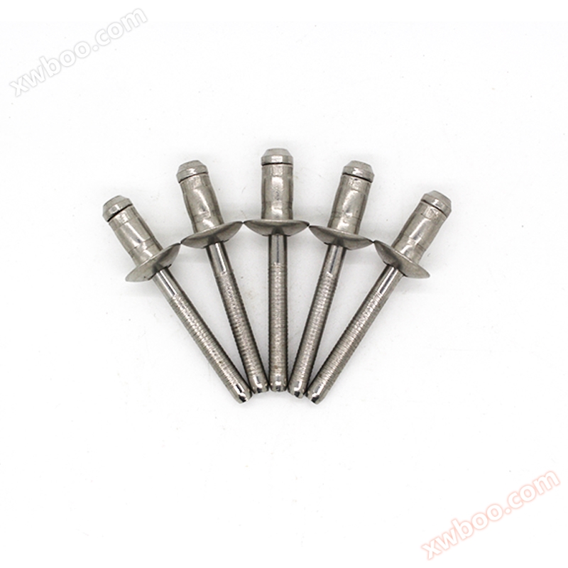 Single drum round head all stainless steel pull nail