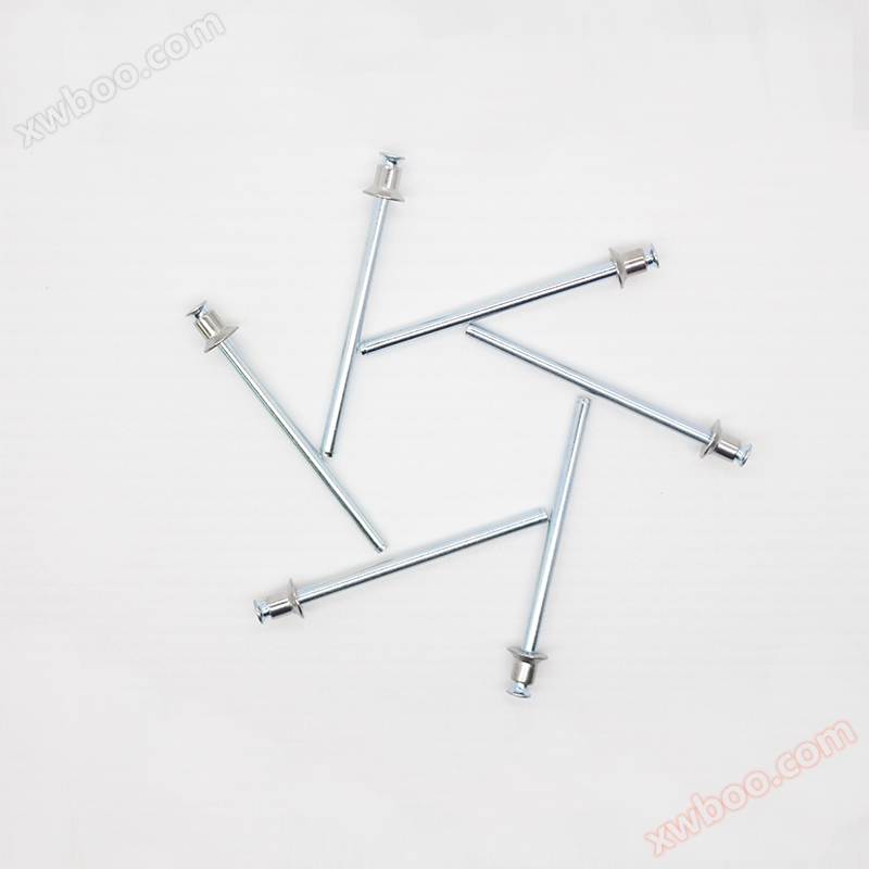 Vacuum sinking stainless steel rivets