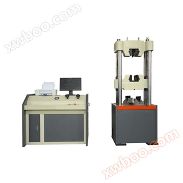 Máquina de prueba universal electrohidráulica controlada por microcomputadoras de la serie Waw - 2000d