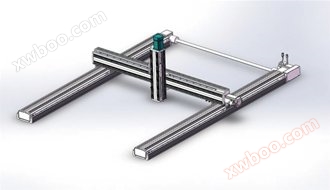 Three axis synchronous linkage type