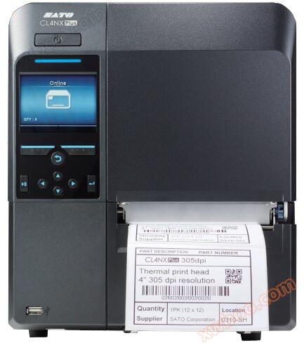 Sato cl4nx plus imprimante d'étiquettes industrielles à double cœur intelligente