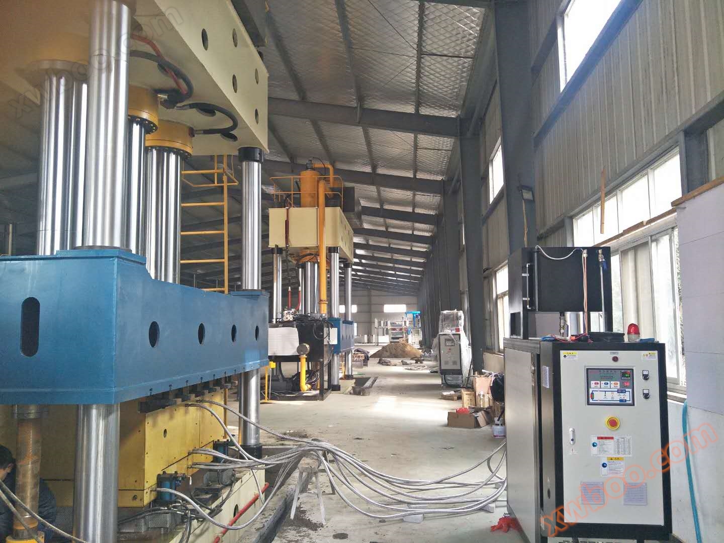 Hydraulic press thermal oil heating furnace