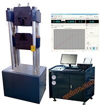 Máquina de prueba de material universal servohidrábrico de 100 toneladas