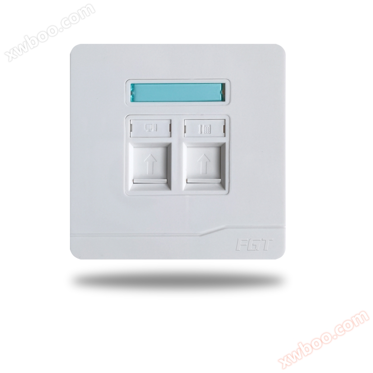 Typ 86 Doppelport Universal Flat Panel