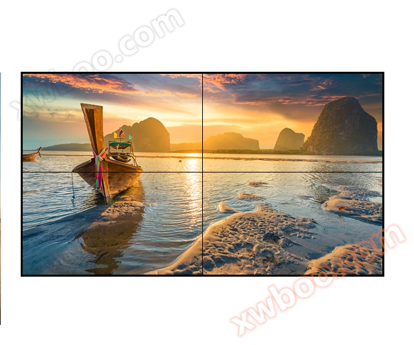 Lg55 pouces 3.5mm unité d'épissure à cristaux liquides