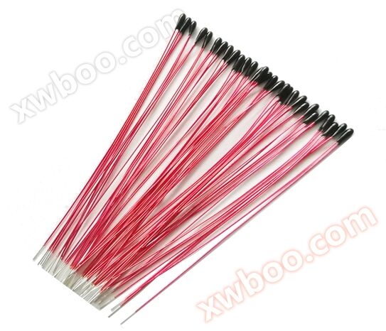 Kleiner Kopfdurchmesser NTC Lack Kabel Thermistor