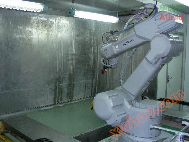 Robot spraying equipment